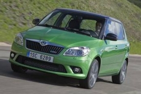 Fabia RS, dominanta stánku Škoda Auto.