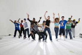 Hrdinové filmu StreetDance 3D.