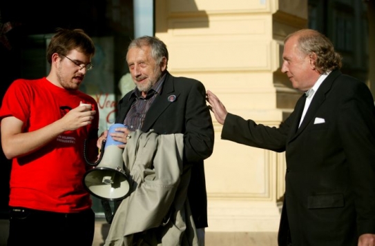 Akci podpořili i Jan Vodňanský a Kristián Kodet.