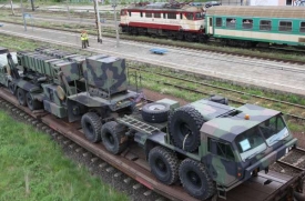Rajety Patriot na polském území. Ruskou armádu střídá americká.