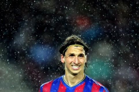Zlatan Ibrahimovič. Opustí Barcelonu?