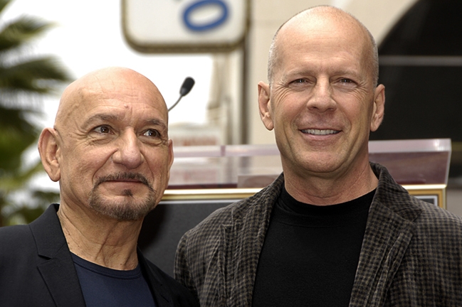 Ben Kingsley a Bruce Willis.
