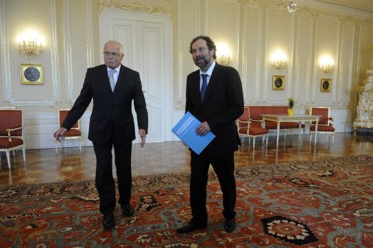 Prezident se sešel na Pražském hradě s představiteli ODS, TOP 09 a VV.