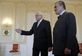 Václav Klaus se sešel s Karlem Schwarzenbergem a dalšími lídry.