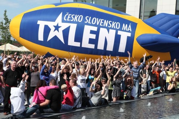 Bratislavský casting show Česko Slovensko má talent.