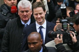 Šéf liberálních demokratů Nick Clegg.