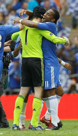 Spokojenost. Petr Čech rád zůstane v londýnské Chelsea.