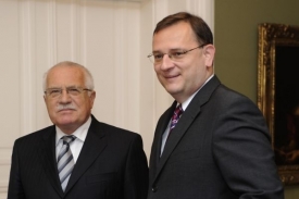 Již zítra možná prezident pověří Petra Nečase sestavením nové vlády.