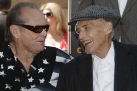 Jack Nicholson (vlevo) a Dennis Hopper byli blízcí přátelé.