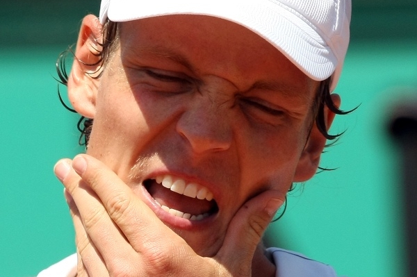 Tomáš Berdych na finále Frech Open nedosáhl.