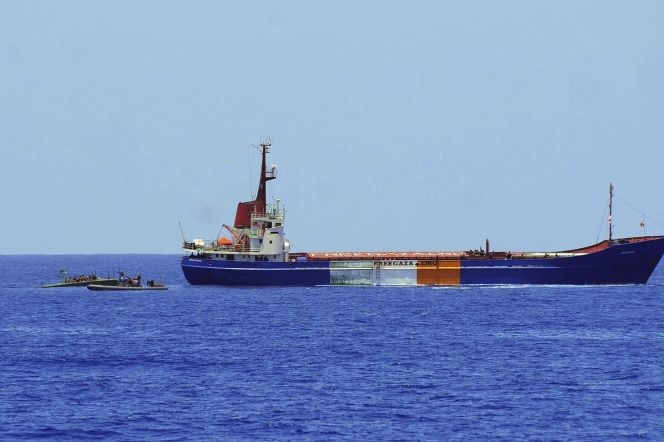 Izraelci zasáhli proti šesti lodím s humanitární pomocí pro Gazu. 