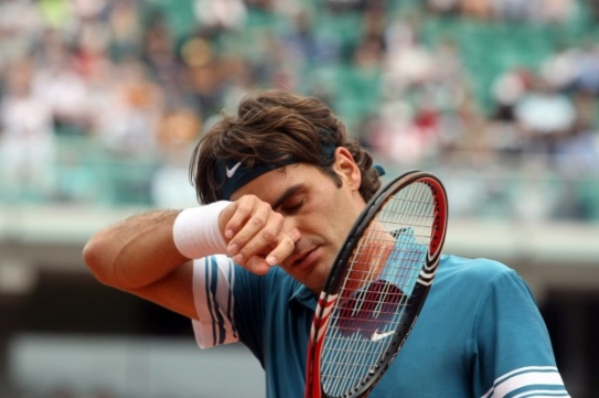 Roger Federer zažil nepovedené French Open. Roger Federer zažil nepovedené French Open.