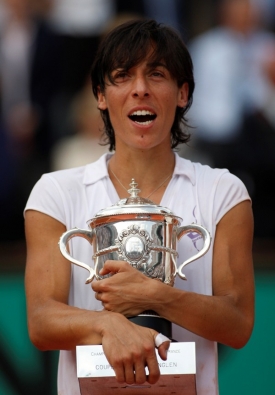 Francesca Schiavoneová pohár pro vítězku minimálně rok nikomu nepůjčí.