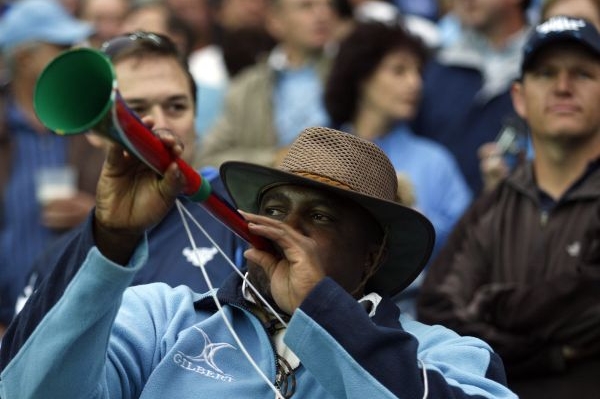 Vuvuzela v akci. 