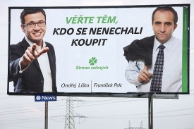 Kampaň zelených stála asi osm milionů korun. Nestačila.