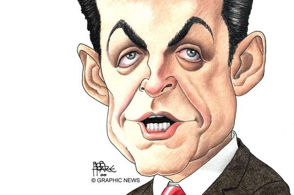 Malý velký muž Sarkozy.