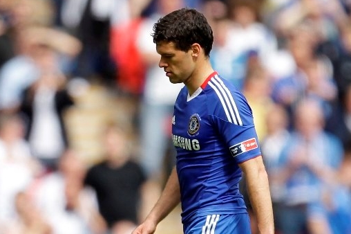 Německý záložník Michael Ballack.