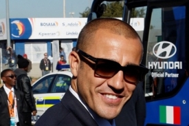 Kapitán Itálie Fabio Cannavaro.