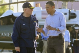 Barack Obama považuje únik ropy na Deepwater za ekologickou katastrofu