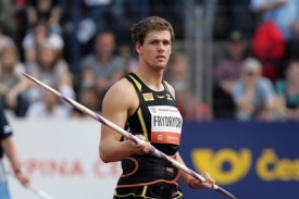 Oštěpař Petr Frydrych.