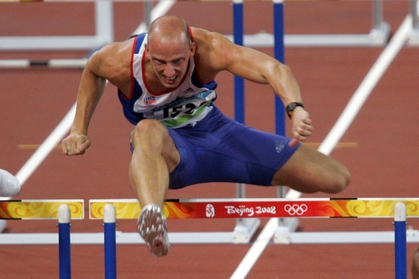 Překážkář Petr Svoboda.