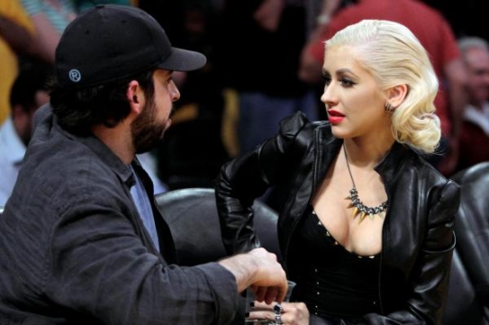 Zpěvačka Christina Aguilera s manželem Jordanem Bratmanem. Zpěvačka Christina Aguilera s manželem Jordanem Bratmanem.