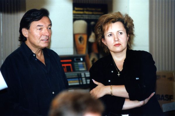 Karel Gott a Eva Urbanová opět spolu.