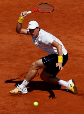 Tomáš Berdych předváděl v Paříži skvělé výkony.