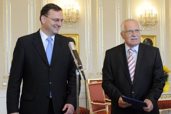 Václav Klaus se opět setká v Petrem Nečasem, lídrem ODS.