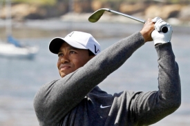 Tiger Woods nebyl s prvním kolem na US Open spokojený.