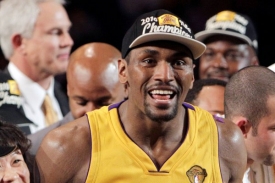 Ron Artest, nečekaný hrdina sedmého finále NBA.