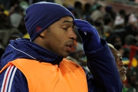 Zklamaný Thierry Henry.