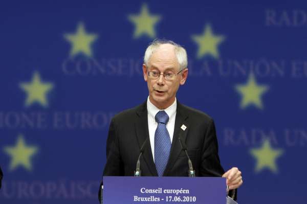 Herman van Rompuy, prezident Evropské unie.