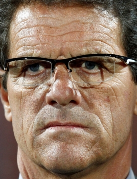 Trenér anglické reprezentace Fabio Capello.