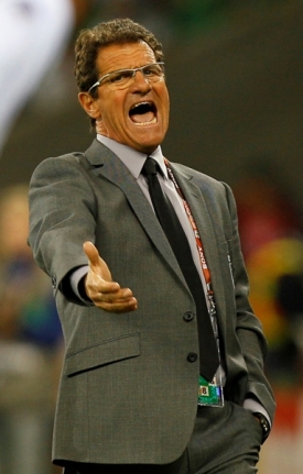 Trenér Anglie Fabio Capello.