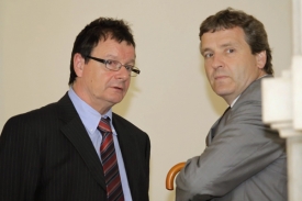Aleš Kvapil (vlevo) a Radomír Novotný.