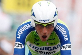 Roman Kreuziger v barvách Liquigasu.