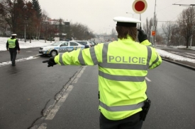 Dopravní policie v akci.