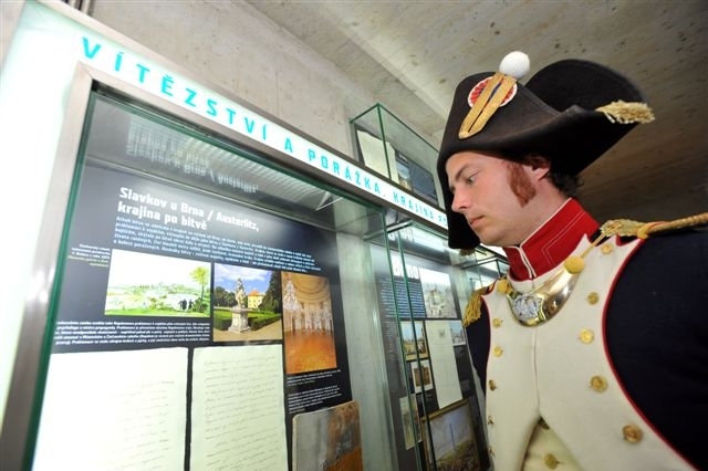Z nové expozice ke slavkovské bitvě.