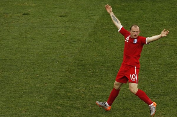 Wayne Rooney sice gól nedal, ale byl aktivní. 