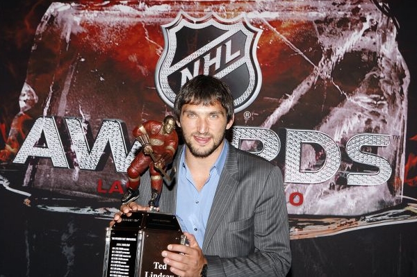 Ovečkin byl oceněn od NHLPA potřetí za sebou.