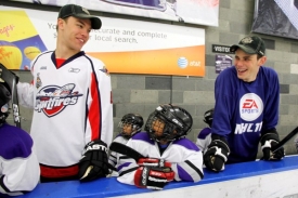 Dvě největší hvězdy draftu, Taylor Hall (vlevo) a Tyler Seguin.