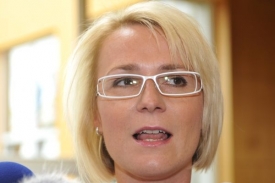 Jana Černochová na hru 