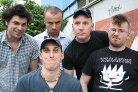 VT Marvin v současné sestavě, Čedok a Kuláč vpravo.