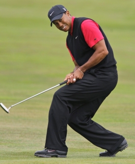 Golfista Tiger Woods.