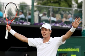 Tomáš Berdych je ve čtvrtfinále Wimbledonu.