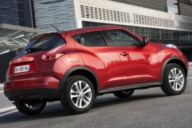 Spodní část připomíná SUV, horní zase sportovní vůz.