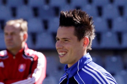 Slovák Marek Hamšík. Slovák Marek Hamšík.