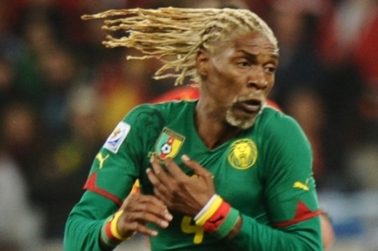 Kamerunec Rigobert Song. Kamerunec Rigobert Song.