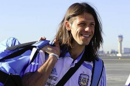 Argentinský obránce Demichelis. Argentinský obránce Demichelis.